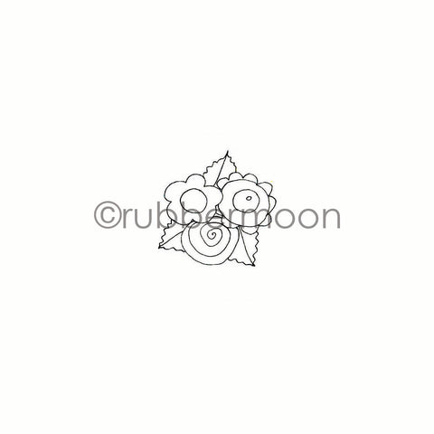 Marylinn Kelly | MK7215C - May Bouquet - Rubber Art Stamp