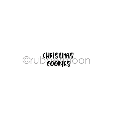 Kae Pea | KP7252B - "Christmas Cookies" - Rubber Art Stamp