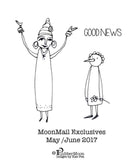 MoonMail Exclusive | May/June 2017 | Good News (3 Stamp Set)