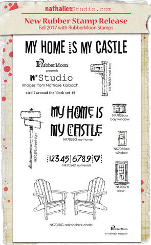 Nathalie Kalbach | NKSAB0208 | Stroll Around the Block Stamp Set 2