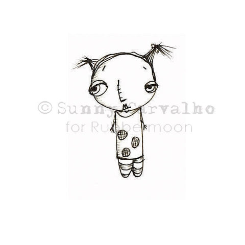 Sunny Carvalho | SC5237D - Stripes & Polkadots - Rubber Art Stamp