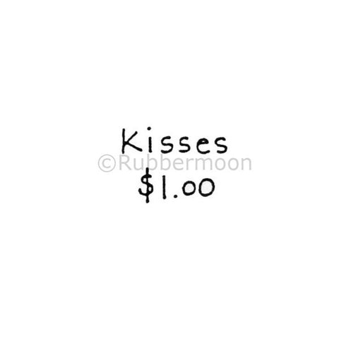 Dave Brethauer | DB4257B - $1.00 Kisses - Rubber Art Stamp