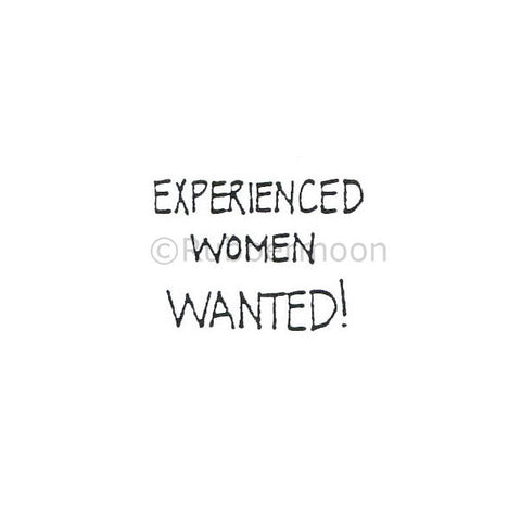 experienced women wanted