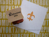 Kae Pea | KP5063D - Fleur de Lis - Rubber Art Stamp