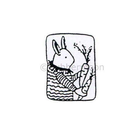 Jane Cather | JC133C - Fistful of Carrots - Rubber Art Stamp
