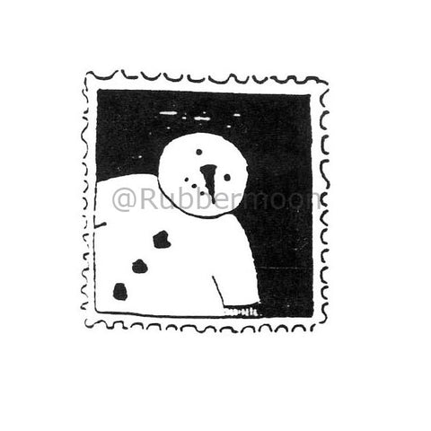 snowman stamp