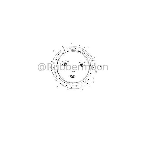 Kae Pea | KP5153C - Little Luna - Rubber Art Stamp