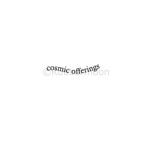 Kae Pea | KP5191C - Cosmic Offerings - Rubber Art Stamp