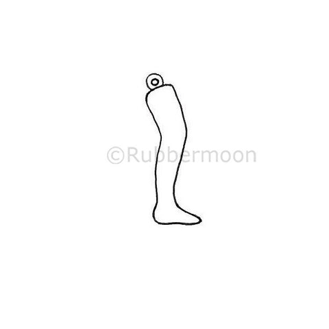 Kae Pea | KP5346B - Milagros Leg - Rubber Art Stamp