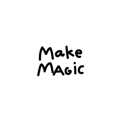 Kae Pea | KP7843 - Make Magic - Rubber Art Stamps