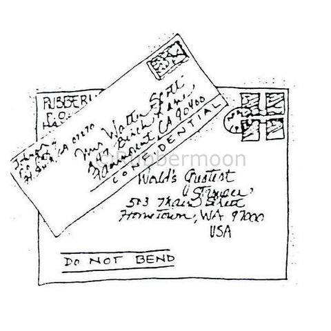 "do not bend" envelopes 
