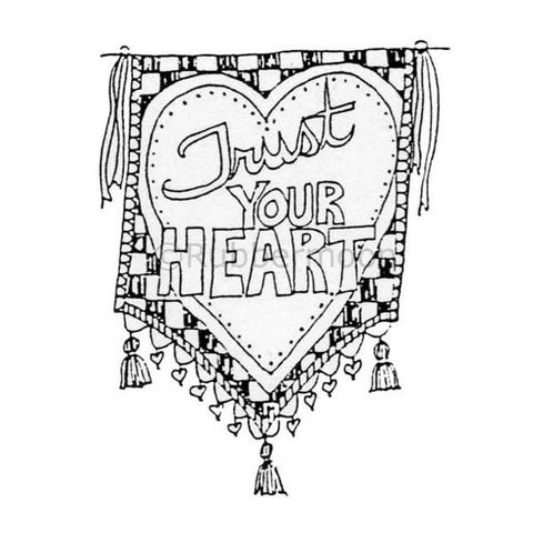 trust your heart banner