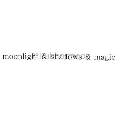 moonlight & shadows & magic 