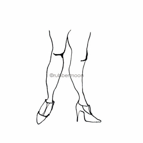 Sunny Carvalho | SC7790F - Legs for Days - Rubber Art Stamp